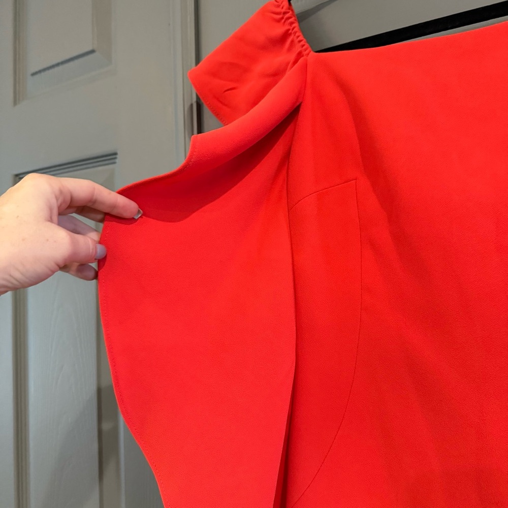 ANTONIO MELANI Vibrant Red Mini Dress - Picture 3 of 7